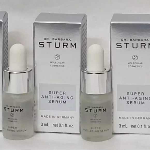 Dr. Barbara Sturm Anti-Aging Serum - Silver and White 3ml x 3 bottles
